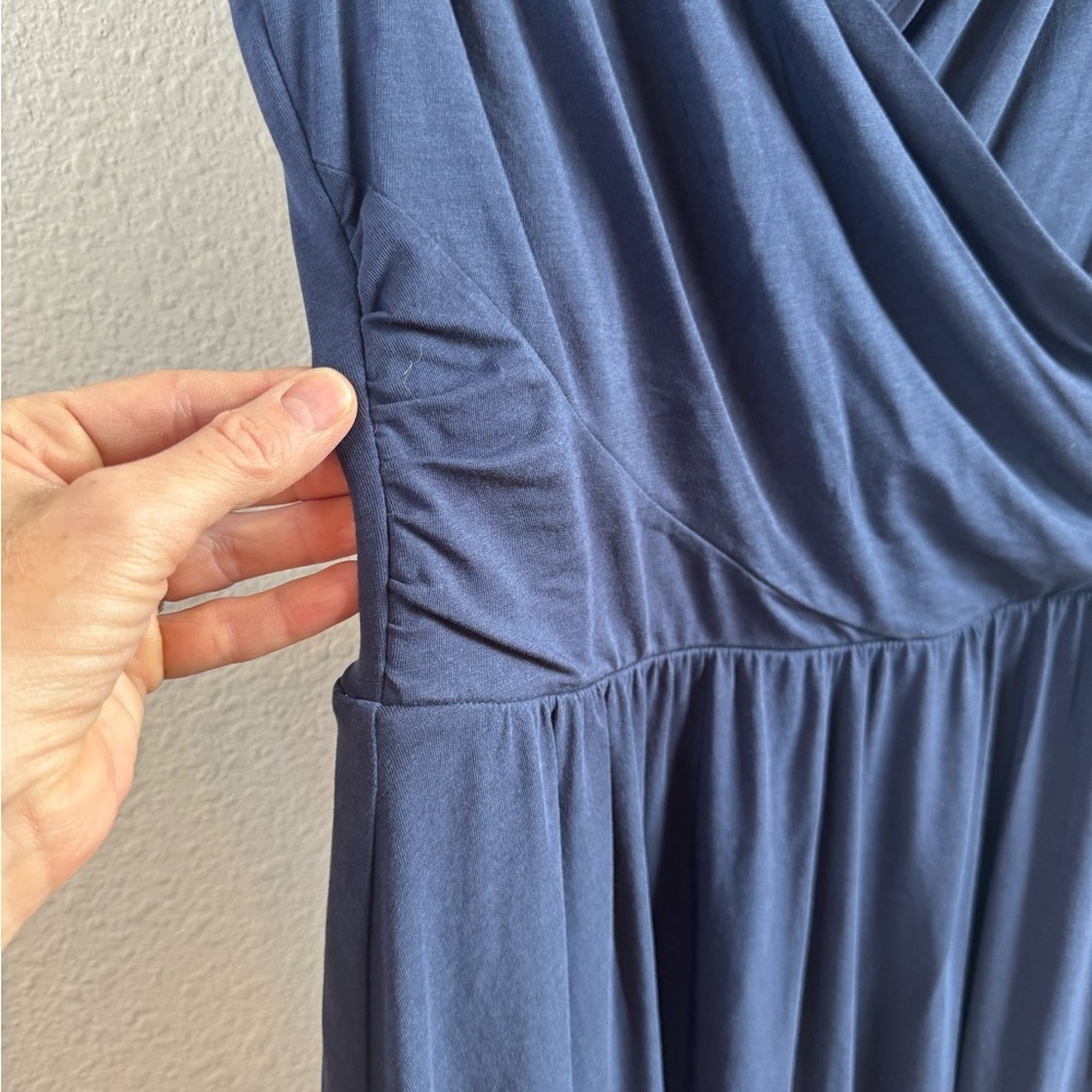 *NWOT* GARNET HILL Faux Wrap Cotton Dress - Picture 8 of 12